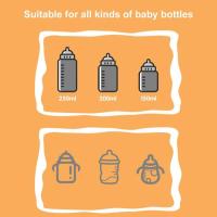 Bolsa Aislada Para Bebés Calentador De Botella De Leche USB Para Viajes Y Carritos De Bebé Seguro Para Exteriores Invierno Tamaño 120-160ml - details 10