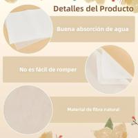 24 Hojas De Papel De Absorbente Para Prensa De Flores 14.92x11.42 Pulgadas Papel De Filtro Reutilizable Para Herbario - details 3