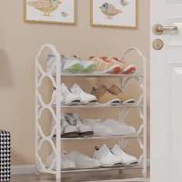 Estante Multi-Nivel Para Zapatos 4 Capas Portátil Anti-Polvo Organizador De Armario Para Dormitorio Y Puerta Armario De Zapatos - details 0