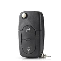 Llave De Coche Remota KEYYOU 2 Botones HU66 Switchblade Flip Plegable 433Mhz Con Chip ID48 Para Audi A3 A4 A6 A8 B6 - details 5