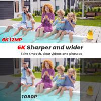 Cámara PTZ WIFI IP BESDER Con Tres Lentes 8X Zoom 8MP HD AI Auto Tracking Cámara De Seguridad Exterior P2P CCTV Surveillance iCSee - details 9
