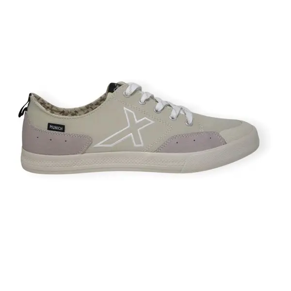 ZAPATILLA DE LONA MUNICH SWING M. BEIGE - 1