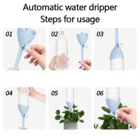 Dispositivo de inserción con pinchos para riego automático de plantas, sistema de control automático de agua con válvula de liberación lenta, sistema de control de riego por goteo con volumen de agua ajustable para plantas, disfrute de sus vacaciones - details 0