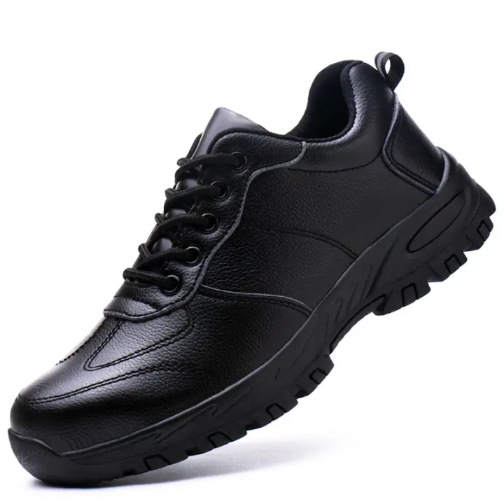 Zapatos De Seguridad Para Hombre Zapatillas De Punta De Acero Ligera Botas Impermeables Protección Industrial Para Los Pies Envío Gratis - 1