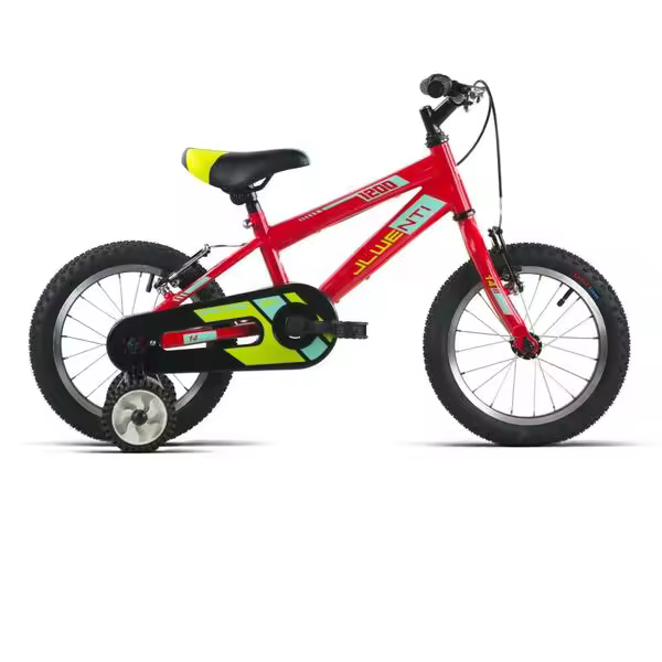 BICICLETA INFANTIL JL-WENTI 14" NIÑO ROJO/NEGRO "MOD 1200" - 1