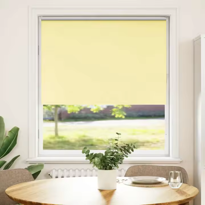 cm Estor Enrollable Opaco Amarillo 100x175 cm Tela Ancho 95,7cm - 1