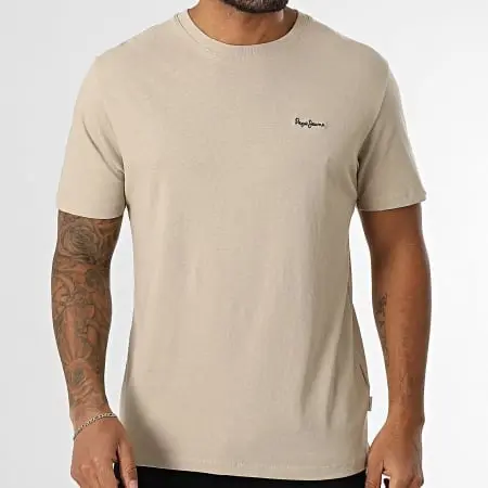 Pepe Jeans Camisetas de chico PM509933 BEIGE - 1