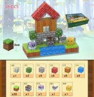Bloques De Construcción Magnéticos Creativos Set De Arquitectura Juguete Técnico Para Niñas Y Niños Regalos De Navidad - details 6