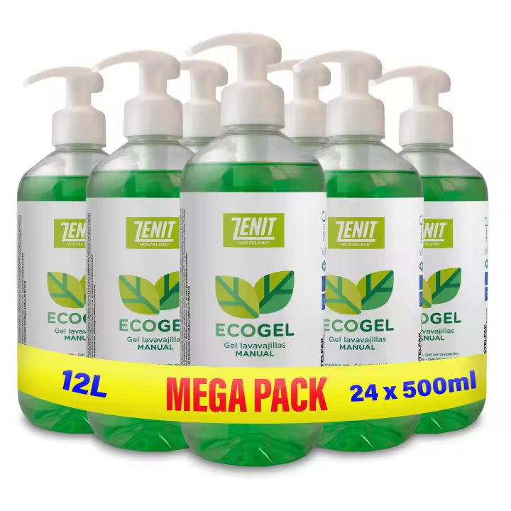 Hostelpak  Detergente lavavajillas manual, Líquido a mano, Detergente para platos, líqudo lavavajillas industrial - 1