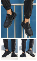 Zapatos De Seguridad Para Hombre Talla 48 Antipinchazos Y Antideslizantes Suela De EVA Capa Superior De Tejido Mocasines Respirables Para Trabajo - details 11