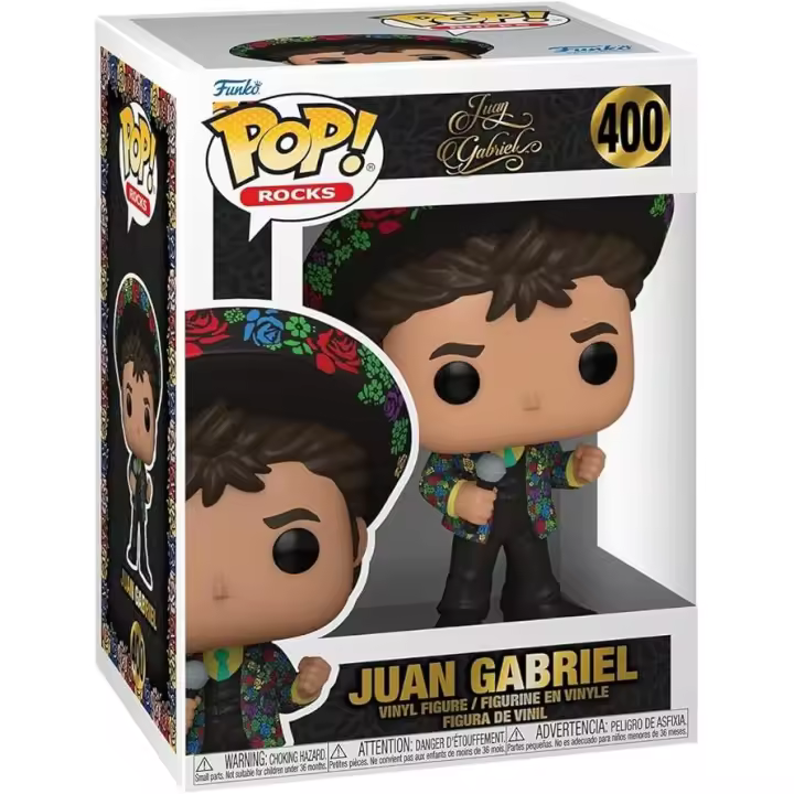 Funko Pop! Rocks: Juan Gabriel - (Floral Mariachi) - Figura de Vinilo Coleccionable - Idea de Regalo- Mercancia Oficial - Juguetes para Niños y Adultos - Music Fans - Muñeco para Coleccionistas - MR POPYE - 1