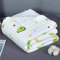 Toalla De Baño Para Bebé De Algodón Puro Super Suave Gauze Recién Nacido Cubierta Por Niño Manta Cuatro Estaciones Cálido Edredón Para Bebé Unisex 0-3Años - details 1