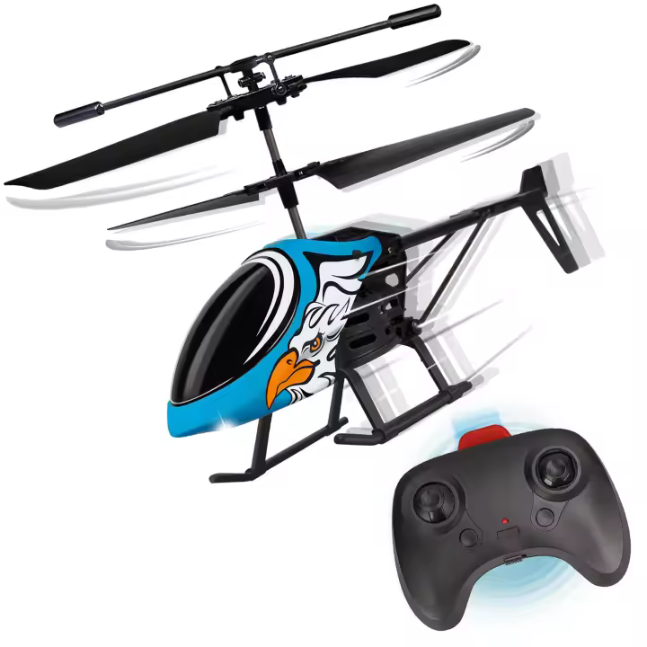 Xtrem Raiders - Helicóptero Teledirigido Easycopter, Helicopteros Teledirigidos, Helicoptero Juguete RC, 2,5 Canales, Indoor, Elicoptero Teleridijido Niño 8 Años O Más - 1