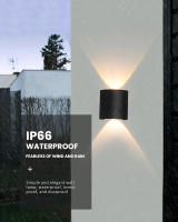 Lámpara De Pared LED 2W Impermeable Para Exterior Iluminación De Jardín Interior Para Dormitorio Sala De Estar Ascensor Moderna - details 6