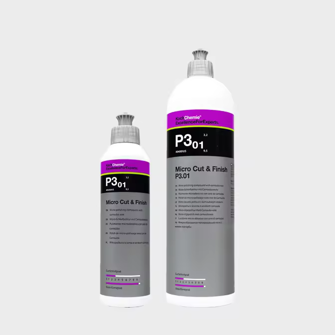 Koch Chemie P3.01 Micro Cut & Finish - Acabado con Cera Carnauba - 1