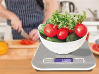 Báscula de Cocina Digital HK105 - Acero Inoxidable - 5 KG - Pantalla LCD - Función Tara | Boston Tech - details 1