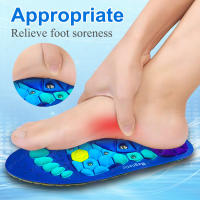 Soles De Zapato Con Masaje Magnético Para Terapia De Arco Ortopédico Y Masaje De Pies Antideslizante Y Confortables Insole De EVA Para Relajación Y Soporte De Arco - details 1