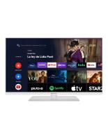 Android TV 32″ HD Ready Blanca, Direct LED (DLED) y resolución HD Ready (1366×768), Wi-Fi y Bluetooth, Conectividad total: Wi-Fi, Bluetooth, HDMI, USB, - details 0