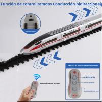 Modelo De Tren De Alta Velocidad FuXing a Escala 1:60 Con Control Remoto Luz Y Sonido Regalo De Adorno Para Jóvenes De 14 Años Y Adelante Metal - details 4