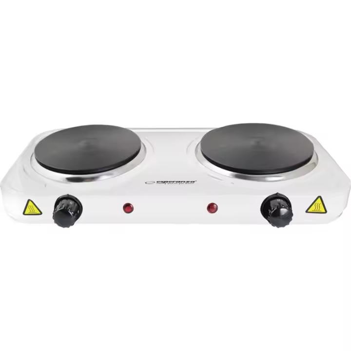 Cocina Portátil Esperanza EKH010W 2 Zonas Blanco - 1