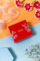 Cartera de piel para mujer 55287-BRS-4720 Plata - details 9