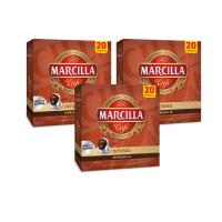 Café Marcilla Intenso Capsulas - Pack 3 - 60 Cápsulas - Qumir - details 0