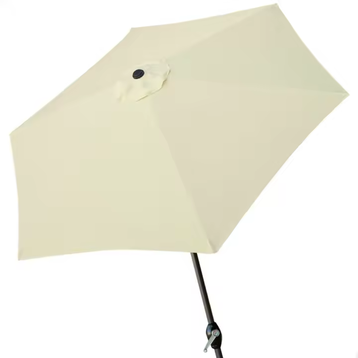 Sombrilla Aktive 300 x 245 x 300 cm Aluminio Crema Ø 300 cm - 1