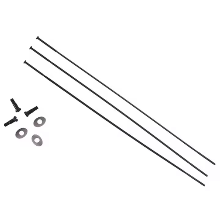 Zipp Radios Cx-ray Straight Pull External Titanium 3 Unidades - 1