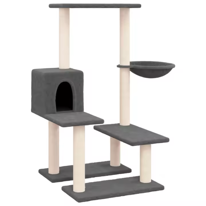 Rascador para Gatos with postes de isal gris obscure94.5 cm - 1