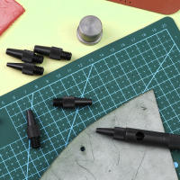 Juego De Herramientas De Punched IMZAY Cabeza Reemplazable Para Cuero Herramienta De Agujeros Para Leathercraft Y DIY Acero Inoxidable - details 4