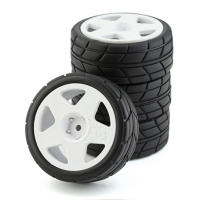 Pneumáticos De Carreras RC RS Para Carrocería En Carretera Adecuados Para 1/10 Tamiya TT01 TT02 XV01 TA06 PTG-2 HPI HSP KYOSHO Chevrolet C3 Ruedas De Plástico - details 15