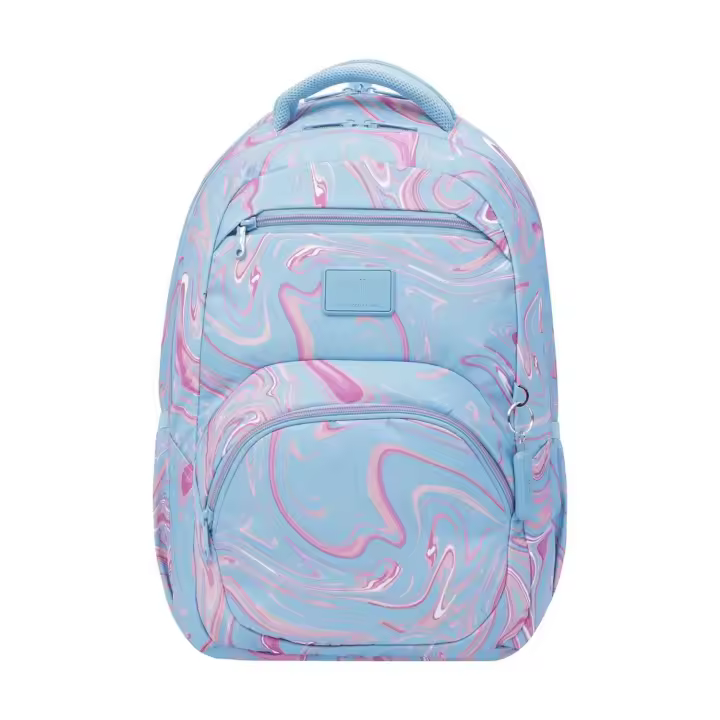 MOCHILA ECO-FRIENDLY ESTAMPADO VERDE Y ROSA - TRACER 4 TOTTO MA04TRC004-2210G-3JX - 1