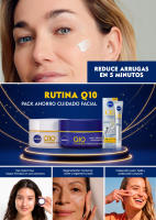 NIVEA RUTINA Q10 - Pack Ahorro cuidado facial - Contiene Crema de día FP30, Crema de noche y Serum Facial Rellenador de Arrugas - details 0