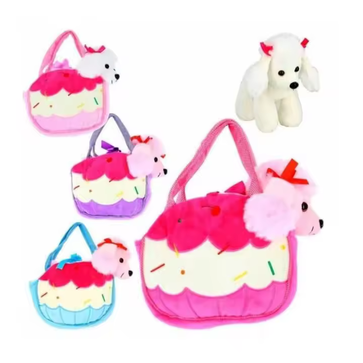 Bolsito de Peluche Suave Marilin 20x23cm - Varios Modelos - Bimar - 1