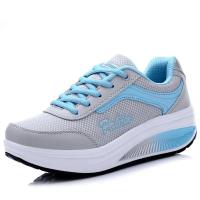 Zapatillas De Mujer Moda Zapatos Vulcados De Alta Calidad Plataforma Alta Talla Grande Zapatos Para Caminar Comodidad Mesh Superior Antideslizante - details 2