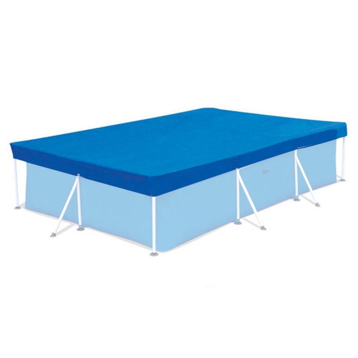 Ground Pool Cover Dustproof Windproof Pool Blanket Wear-Resistant Protector For Indoor Outdoor Garden Backyard