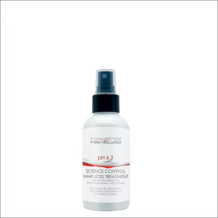 Simone Trichology Science Control Loción Activador Del Crecimiento Del Cabello Con Extracto De Thymus y Cegaba 100 ml pH 6.2 - 1