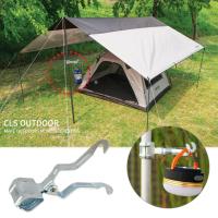 Soporte De Lámpara Para Tienda De Campaña De Hierro Metálico Multifuncional Gancho Colgante Accesorios De Camping Para Tienda - details 1