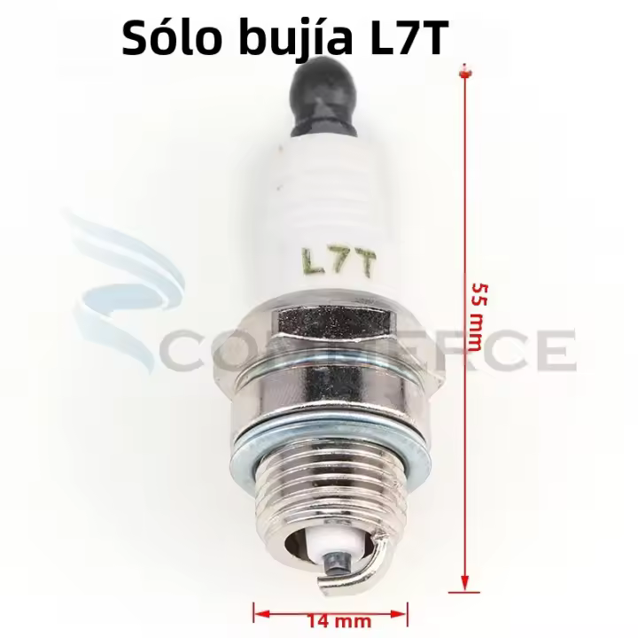 Bobina De Encendido Roja/Negra Con Punta De Encendido L7T Para Mini Cuatriciclo Bicicleta De Bolsillo ATV Motor 2-Tiempo 43cc 47cc 49cc Accesorios De Motocicleta - 1
