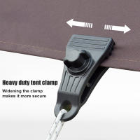Clips De Tarp Para Cubierta De Piscina Y Tienda De Campaña Gruesos Y Con Agarre Fuerte Para Awnings Canopias Y Camping Al Aire Libre - details 0