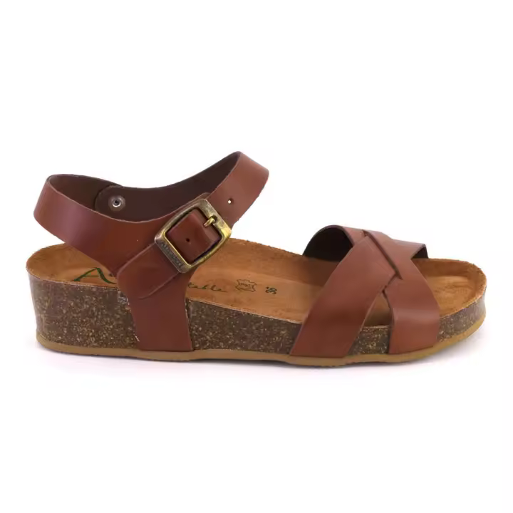 AUTENTI 7656 Sandalias de mujer cuero PIEL 525 - 1