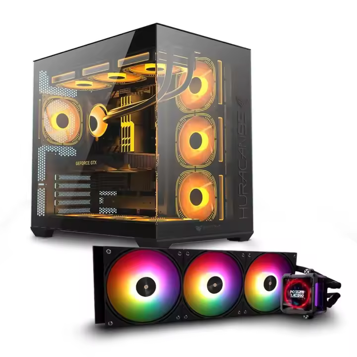 PC GAMING PC RACING INTEL Core i7 13700F - 32GB DDR4 - 2TB SSD - GRAFICA RTX 5080 - WINDOWS 11 PRO - PC Gamer, ordenador de sobremesa - 1