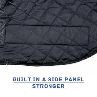 Cubierta De Pierna Para Scooter KEMiMOTO Impermeable Y Antigolpes Para Vespa GTS Y Honda Peugeot Quilt De Invierno Para Moto - details 4
