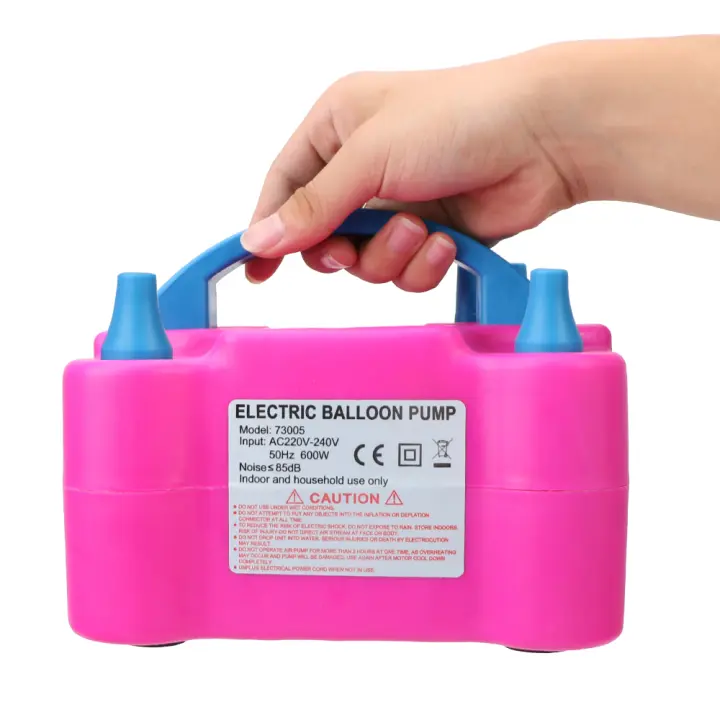 PORCHEDDU Soplador de Aire Eléctrico Portátil de Alta Potencia 600W Inflador de Globos para Decoraciones de Fiesta y Navidad DIY - 1