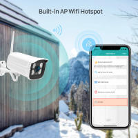Cámara De Seguridad IP 1080P 5MP Exterior WiFi Cámara De Vigilancia Inalámbrica Impermeable Bala HD CamHi Cam Para El Hogar - details 10