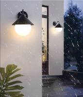 Lámpara De Pared Exterior LED Impermeable Y Resistente Al Humor Lámpara De Escalera De Acero Para Patio Tradicional Sin Certificación - details 2