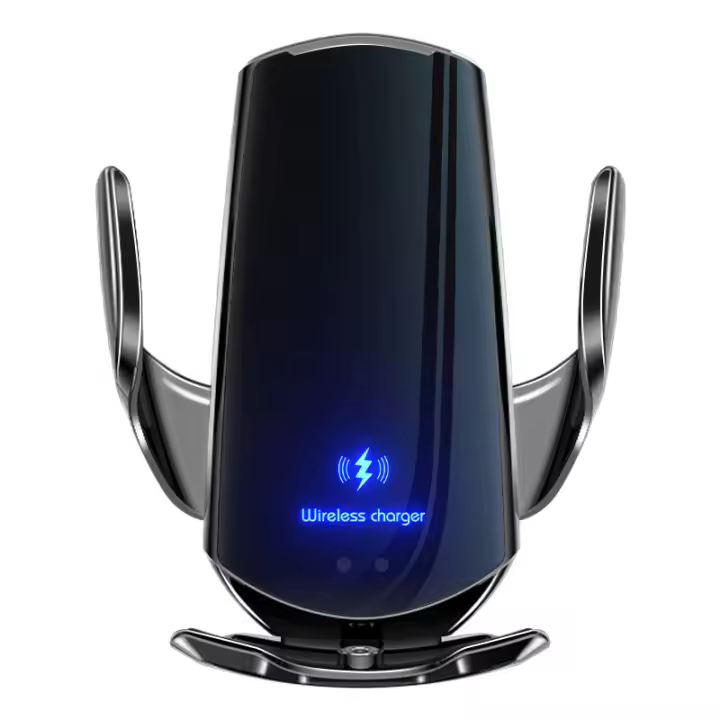Soporte Móvil Coche, Cargador inalámbrico para Coche de 15 W, soporte para teléfono de coche, para iPhone, Samsung, Xiaomi y otros dispositivos. - 1
