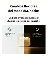 Luz Nocturna LED Con Sensor De Movimiento Magnética Removible Tri-color Ajustable Para Dormitorio Escalera Armario Armario Iluminación - details 3
