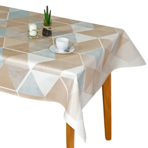 Mantel Hulehule Tex - Huletec Esau PVC Estampado Innovador Antimanchas De Facil Limpieza Resistente al Agua y Líquidos - 1
