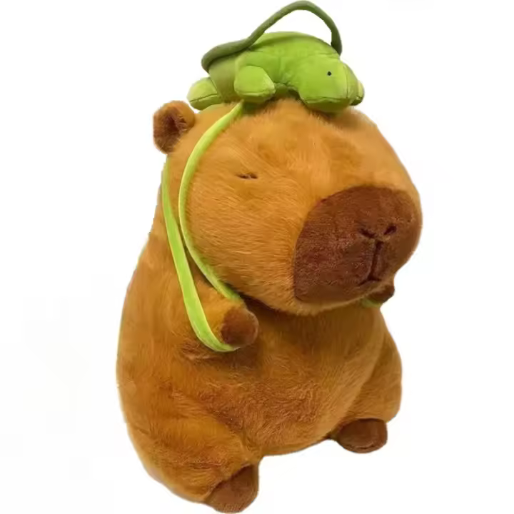 Muñeco De Peluche Capibara Anime Suave Y Fluffy Juguete Kawaii Para Niños Y Adultos Regalo De Peluche Simulación De Capibara - 1